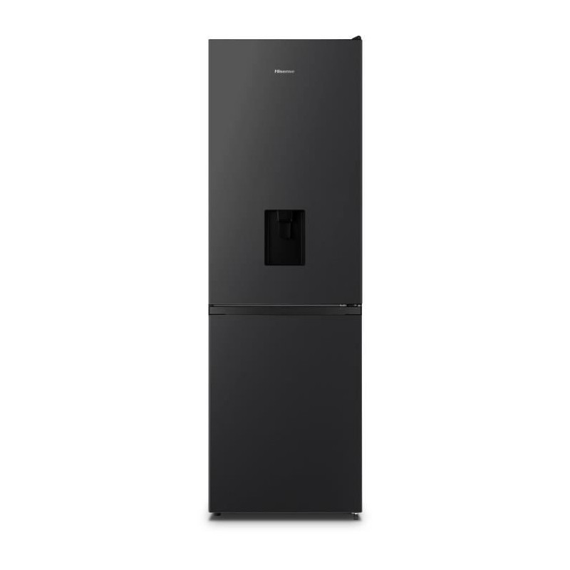 Kombinierter Kühlschrank - HISENSE - RB390N4WBE - 2 Türen - 304 l - Klasse E - 59,5 x 59 x 186 cm - Schwarz