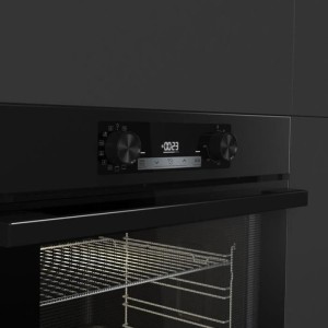 Einbau-Pyrolyseofen - HISENSE - BI64211EPB - Schwarz - Multifunktion - 77 l - AirFry - Klasse A