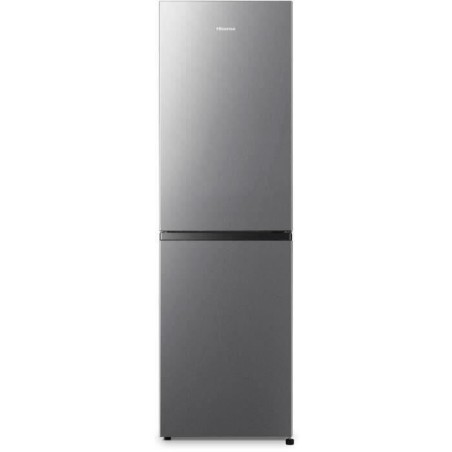 Kombi-Kühlschrank - HISENSE - RB327N4ADD - 2 Türen - 256 L - No Frost (Frostfrei) - Silber - L 55 x 55,7 x H 182,4 cm