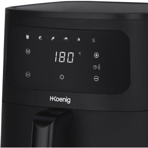 HKoeNIG Ölfreie Fritteuse – FRY880 – 8 l Fassungsvermögen – 6 Kochprogramme – 1700 W