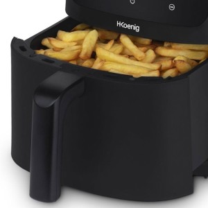 HKoeNIG Ölfreie Fritteuse – FRY880 – 8 l Fassungsvermögen – 6 Kochprogramme – 1700 W