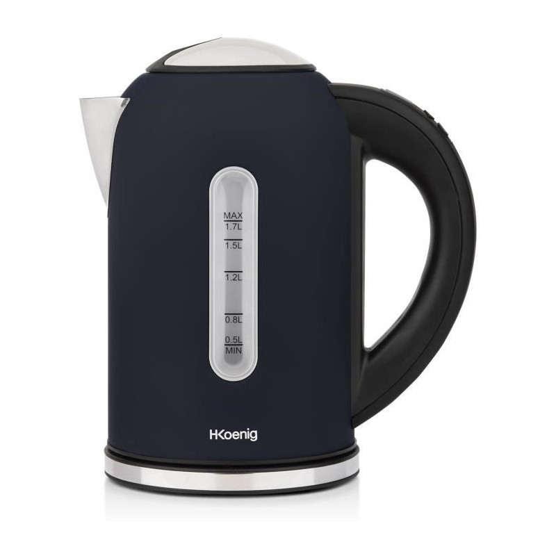 Programmierbarer Wasserkocher – HKoeNIG – Boe56 – 1,7 l – 2200 W – einstellbare Temperatur – LCD-Bildschirm – matt