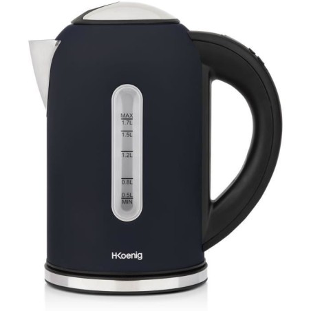Programmierbarer Wasserkocher – HKoeNIG – Boe56 – 1,7 l – 2200 W – einstellbare Temperatur – LCD-Bildschirm – matt