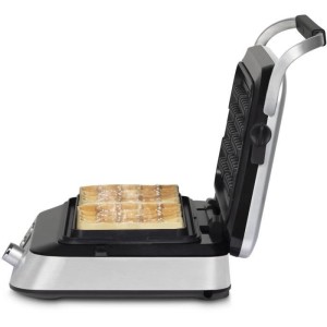 Gaufrier HKoeNIG - GFX800 - Surface de Cuisson 12x12,5 - 5 programmes de cuisson - Revetement anti-adhésif - 1600W