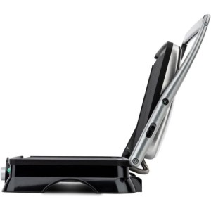 Grill électrique HKoeNIG - GR20 - Surface cuisson 29,7x23cm - Température réglable - 2000W - Inox