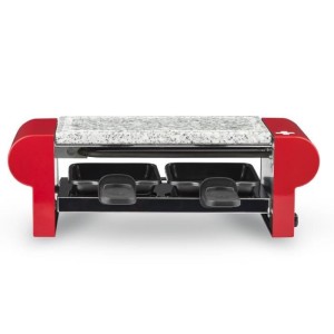 Appareil a raclette HKoeNIG - RP2 - Jusqu'a 2 personnes - Plaque de granit - Température réglable - 350 W