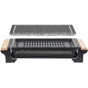 H.KoeNIG - RP320 - Grill 2 in 1 - Kochsteinfunktion und Grillfunkti...
