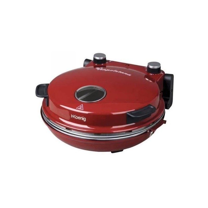 Hkoenig Napl350 - Napoletana pizza oven - up to 350 ° C - 32 cm - 1200 W - Timer