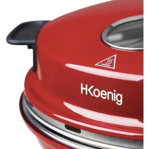 Hkoenig Napl350 - Napoletana pizza oven - up to 350 ° C - 32 cm - 1200 W - Timer