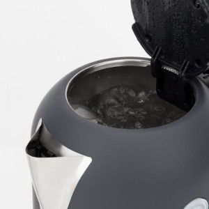 H.koenig / Boe52 - kettle - Capacity: 1.7 L - Adjustable temperature: 40 to 110 ° C - LCD screen - Power: 2200W - matt gray