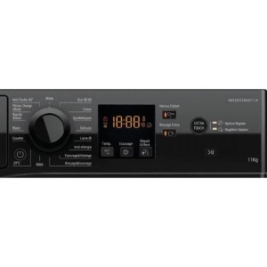 HOTPOINT NS11469FBKFR Frontlader-Waschmaschine – 11 kg – Induktion – L60cm – 1400 U/min – Klasse A – Schwarz
