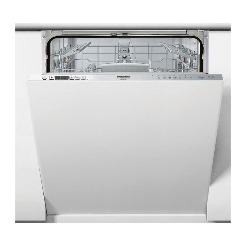 HOTPOINT HI5030W - Voll integrierter Geschirrspüler, 60 cm, 43 dB, 9,5 l, A +++