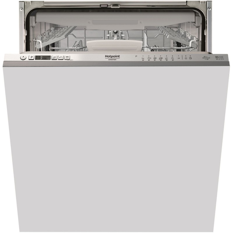 Lave-vaisselle tout encastrable HOTPOINT HI5030WEF - 14 couverts - Induction - L60cm - 43 dB - tiroir a couverts
