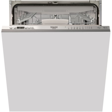 HOTPOINT HI5030WEF Vollintegrierter Geschirrspüler – 14 Maßgedecke – Induktion – L60 cm – 43 dB – Besteckschublade