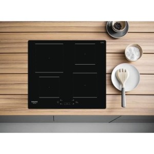 HOTPOINT - HQ5660SNE - Induktionskochfeld - 4 Brenner - 7200W - L60 cm - Schwarze Glasbeschichtung