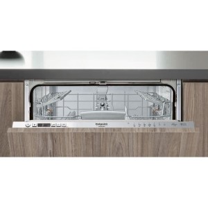 HOTPOINT HI5030W - Voll integrierter Geschirrspüler, 60 cm, 43 dB, 9,5 l, A +++