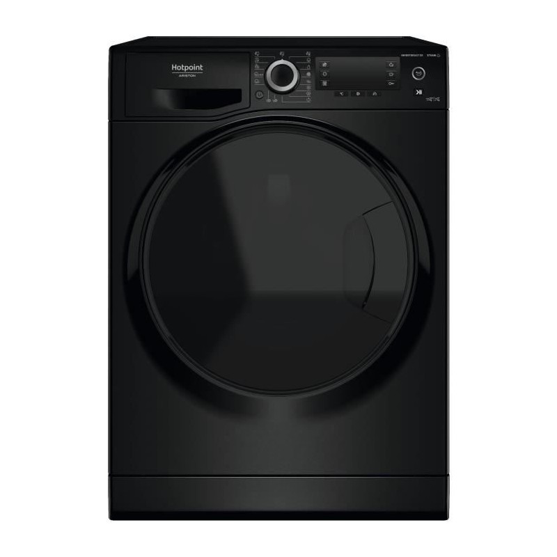 Lave-linge séchant HOTPOINT NDD11725BDAEU - 11 / 7 kg - Induction -...