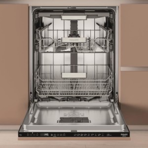 HOTPOINT H7IHP40L Vollintegrierter Geschirrspüler - 15 Maßgedecke - 40 dB - Klasse C - Maxi Space
