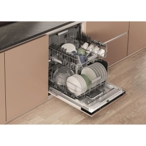 HOTPOINT H7IHP40L Vollintegrierter Geschirrspüler - 15 Maßgedecke - 40 dB - Klasse C - Maxi Space