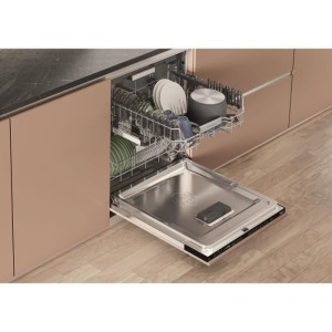 HOTPOINT H7IHP40L Vollintegrierter Geschirrspüler - 15 Maßgedecke - 40 dB - Klasse C - Maxi Space