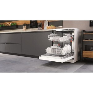 HOTPOINT H4FD641A freistehender Geschirrspüler – 14 Maßgedecke – L60 cm – 41 dB – Weiß