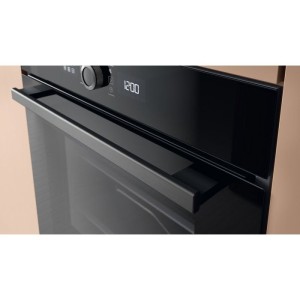 Four encastrable - Pyrolyse - HOTPOINT - HA4S80PM0BA - Noir - Porte froide - 73 L - 59,5 x 56,4 x 59,5 cm