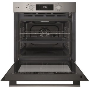 Einbaubackofen - Pyrolyse-Hydrolyse - Zwangswärme - HOTPOINT - HAO854PSX - Edelstahl - 71 L - A++