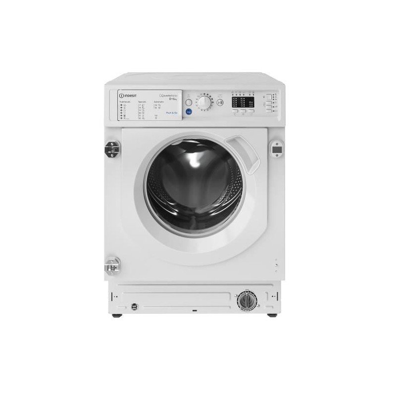 INDESIT BIWDIL861485EU Vollintegrierter Waschtrockner – 8/6 kg – In...