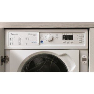 INDESIT BIWDIL861485EU Vollintegrierter Waschtrockner – 8/6 kg – In...