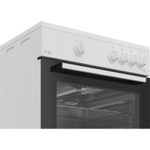 Cuisiniere a gaz - INDESIT - I6GGKMWF - 4 foyers - 10,4 KWh - L60 cm - Blanc