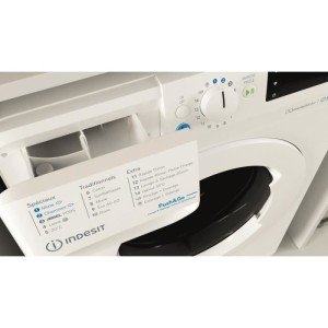 INDESIT BDE76435WVFR Waschtrockner – 7/6 kg – Induktion – L60 cm – ...