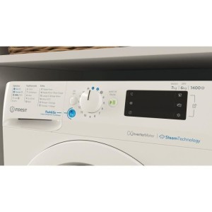 INDESIT BDE76435WVFR Waschtrockner – 7/6 kg – Induktion – L60 cm – ...
