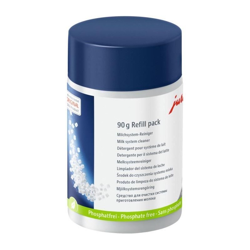 Détergent Cappuccino Recharge JURA - Pour systeme de lait