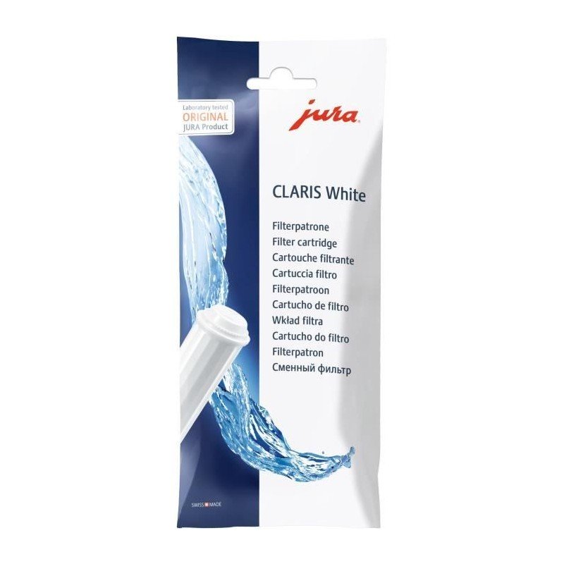 JURA Claris White Wasserfilterkartusche |  Accessoires petit déjeun...