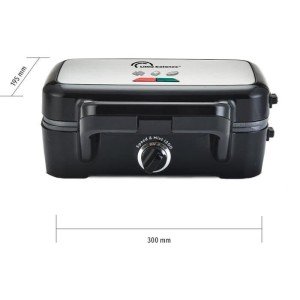 LITTLE BALANCE 8368 Speed'n Mixt 1200, Waffle iron & Grill 2 in 1, ...
