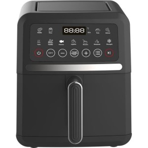 Diet fryer - LITTLE BALANCE - 8725 - Crousty light - 5 L - 1500 W - 12 programs - Black