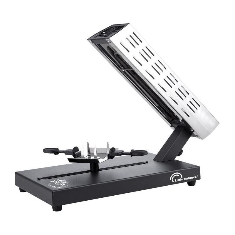 Appareil a raclette LITTLE BALANCE - Savoyarde Quart de Meule - Jusqu'a 4 personnes - Design Meuuuh - 600W