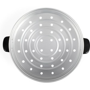 Cuiseur a riz et vapeur acier inoxydable - LIVOO - DOC293 - 1000W - 2,8L - Acier inoxydable - Maintien au chaud