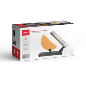 Appareil a raclette traditionnel - LIVOO - DOC314 - 600W - 6 a 8 personnes - Porte fromage amovible, coulissant, 360° - 2 spatu