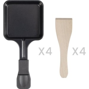 Appareil a raclette 4 personnes - LIVOO - DOC311 - 800W - 4 personnes - Plateau grill amovible antiadhésif - Thermostat ajustab