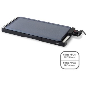 Ceramic griddle - LIVOO - DOC320 - 2200W - Removable cast iron plate - Adjustable thermostat
