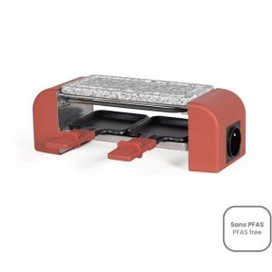 Connectable 2-person raclette - LIVOO - DOC310R - 450W - 2 people -...