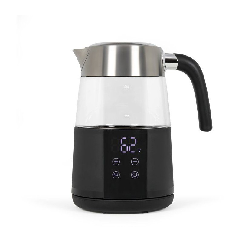 Bouilloire digitale - LIVOO - DOD221N - 2200 W - 1,7 L - Socle 360° - Inox