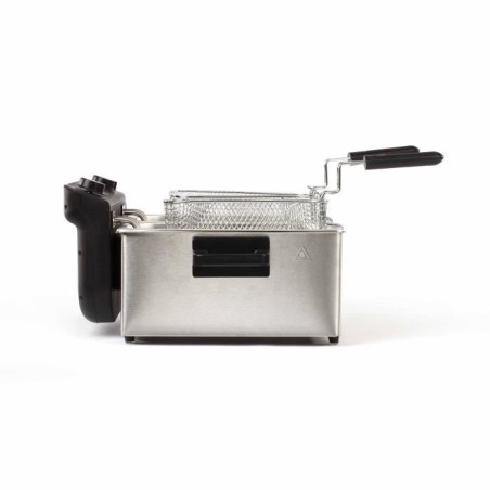 Livoo Doc217 Double fryer 2 x 3 l stainless steel 3300W - Black + gray