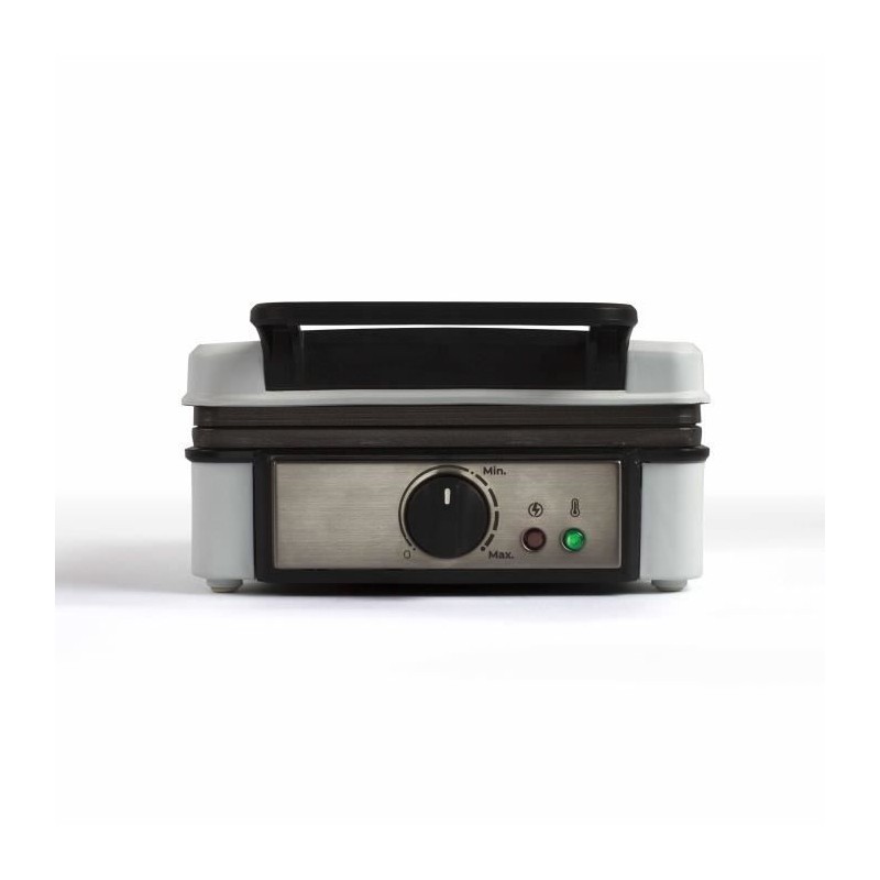 Waffeleisen mit regelbarem Thermostat - LIVOO - DOP206 - 1200W - 2 Waffeln - Antihaftbeschichtung - Oberfläche 14,5 x 17,5 cm -