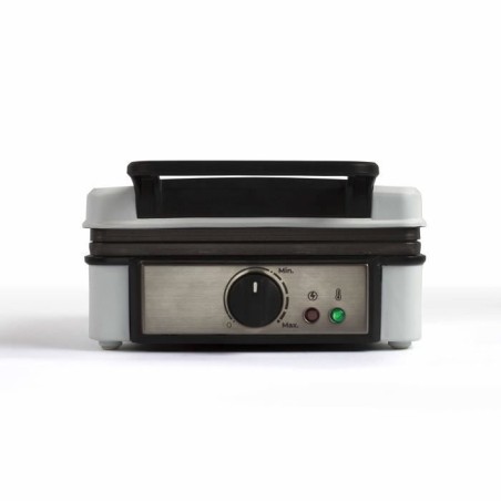 Waffeleisen mit regelbarem Thermostat - LIVOO - DOP206 - 1200W - 2 Waffeln - Antihaftbeschichtung - Oberfläche 14,5 x 17,5 cm -