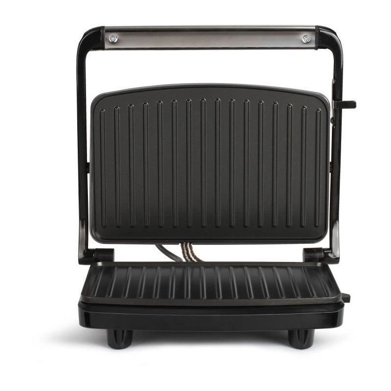 LIVOO DOC232G - Kompaktgrill - 23x15cm - Antihaftbeschichtung - Heizkontrollleuchte - Verstellbares Scharnier