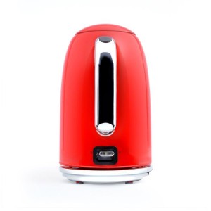 Bouilloire rétro - LIVOO - DOD180R - 2200 W - 1,7 L - Socle 360° - Rouge