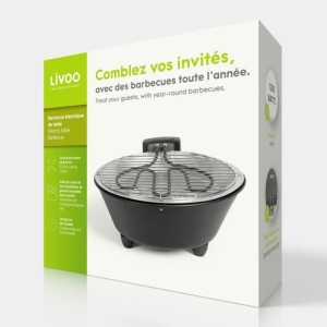 Electric table barbecue