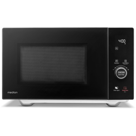 Micro-ondes - MEDION - MD12041 - Noir - 25 L - 4 en 1 avec fonction gril et convection